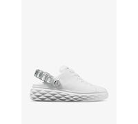 Jimmy Choo Womens Jimmy Choo Diamond Sling Crystal-Embellished Leather Low-Top Trainers V White/Crystal Eur 39 / 6 UK Women