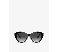 Jimmy Choo Womens Jimmy Choo Jc5007 Phantos-Frame Actetate Sunglasses Black