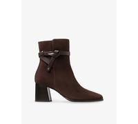Jimmy Choo Womens Jimmy Choo Lawton Ab 65 Suede Ankle Boots Chocolate/Chocolate Eur 36.5 / 3.5 UK Women