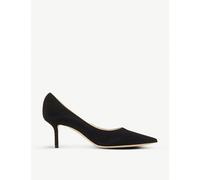 Jimmy Choo Womens Jimmy Choo Love 65 Suede Courts Black Eur 40 / 7 UK Women