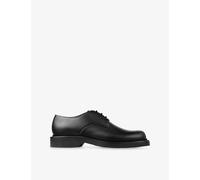 Jimmy Choo Womens Jimmy Choo Rowan Derby Leather Shoes Black 10.5
