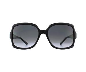 Jimmy Choo Womens Ladies Classic Square Dark Grey Gradient Sunglasses - Black, Size: 55x18x140mm - Size 55x18x140mm