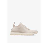 Jimmy Choo Womens X Bamboo Mix Veles Faux Pearl-embellished Low-top Knitted Trainers Eur 41 / 8 Uk Women