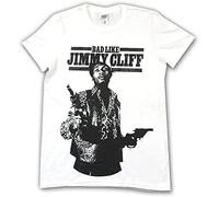 Jimmy Cliff Bad Like Image White T Shirt Harder They Come White XL