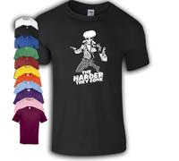 Jimmy Cliff The Harder They Come T-Shirt | Reggae Icon (UK, Alpha, L, Regular, Regular, Black)