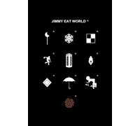 Jimmy Eat World Notebook: 110 Lined Pages, 6" x 9" Journal with Glossy Cover for Kids, Teens & Adults