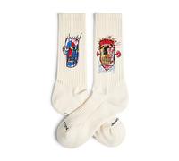 Jimmy Lion Athletic Basquiat Heads 1982 Crew Socks EU 36-40
