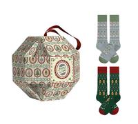 Jimmy Lion Fa-la-la Holiday Long Socks 2 Pairs
