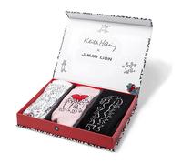 Jimmy Lion Keith Haring Long Socks 3 Pairs