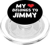 Jimmy - My Heart Belongs To Jimmy - Love PopSockets PopGrip for MagSafe