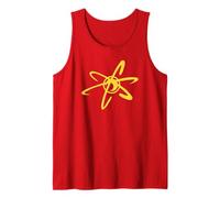Jimmy Neutron Yellow Atom Cosplay Costume Cartoon Tank Top