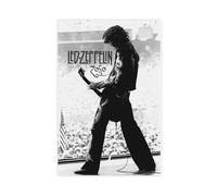 Jimmy Page Guitarist Led Poster & Zeppelin Band Wall Art Deco Poster Canvas Poster Wall Art Decor Print Picture Paintings for Living Room Bedroom Decoration Unframe-style 12x18inch(30x45cm)