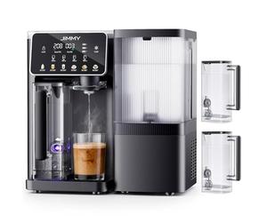 Jimmy R9 Pro Reverse Osmosis Water Filter System Countertop, Cold and Instant Hot Water Dispenser, Mineralized RO Water Purifier with 7-Stage Filtration, Temperature Control, UV, TDS Monitor