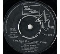 Jimmy Ruffin - Farewell Is A Lonely Sound / I Will Never Let You Get Away [7" Vinyl]