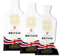 JIMMY THE FOX Reusable Wine Bags for Travel | 3-Pack | Durable Triple-Layer Bottle Protector Sleeve | Leak-Proof & Impact-Resistant | Airplane & Cruise Luggage | Wine Lover Gifts - Bottle Britain