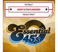 Jimmy & the Plainsmen - Hey Billy / Peanut Strut tal 45)
