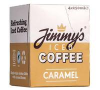 Jimmy's Iced Coffee, Caramel, 250ml (Pack of 4)