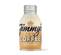 Jimmy's Iced Coffee Caramel BottleCan™ 275 ml | Refreshing, Ready to Drink Rainforest Alliance Arabica Chilled Coffee Energy Drink