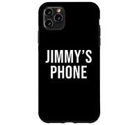 Jimmy's Phone Black White Name Jimmy Case for iPhone 11 Pro Max