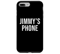 Jimmy's Phone Black White Name Jimmy Case for iPhone 7 Plus/8 Plus