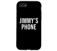 Jimmy's Phone Black White Name Jimmy Case for iPhone SE (2020) / 7/8