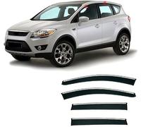 JIMORY 4 Pcs Car Wind Deflector for Ford Kuga 2008-2012, Car Window Rain Cover, Rain Deflector, Stick-On Deflectors, Side Window Air Deflectors