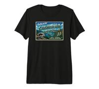 Jimothy Columbia River Oregon Vintage Postcard Premium T-Shirt