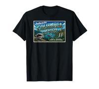 Jimothy Columbia River Oregon Vintage Postcard T-Shirt
