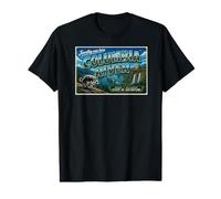Jimothy Columbia River Oregon Vintage Postcard Value Graphic T-Shirt