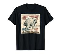 Jimothy for President 2028 Raccoon Stamp T-Shirt