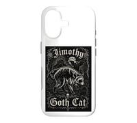 Jimothy Goth Cat Vampire Gothic Raccoon Cemetery Horror Case for iPhone 17