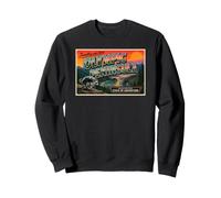 Jimothy Olympic Peninsula Washington Vintage Postcard Sweatshirt