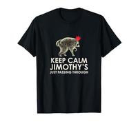 Jimothy Passing Through for Feral Raccoon Fans Men Women Value Graphic T-Shirt