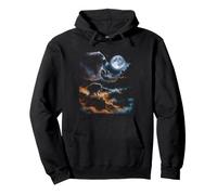 Jimothy Raccoon Howling At Moon Mountain Wanderer Meme Pullover Hoodie