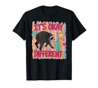 Jimothy Raccoon It's Okay to Be Different Seattle Racoon T-Shirt