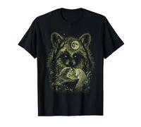 Jimothy Raccoon Magical Unicorn Full Moon Cottagecore Women Value Graphic T-Shirt