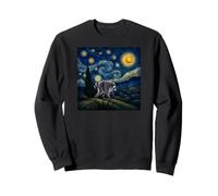 Jimothy Raccoon Starry Night Van Gogh Art Seattle Meme Sweatshirt