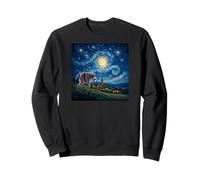 Jimothy Raccoon Starry Night Van Gogh Art Seattle Meme Sweatshirt