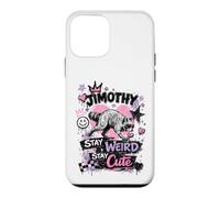 Jimothy Raccoon Stay Weird Cute Local Legend Street Art Case for iPhone 12 mini