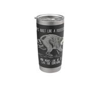 Jimothy Racoon Stainless Steel Insulated Tumbler