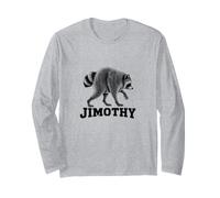 Jimothy The Raccoon Funny Viral Trash Meme Panda Long Sleeve T-Shirt