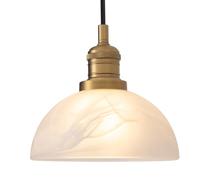 JIMUBEAM Industrial Style Ceiling Pendant Light with Glass Lampshade, Retro Rustic Hanging Lamp Fixture for Kitchen Island, Dining Room, Living Room, Bedroom, Hallway, Entryway