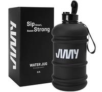 JIMY Fitness 2.2L BPA-Free Gym Keg - Leak-Proof, Impact-Resistant, Pop Cap Water Bottle for Gym, Outdoors & Travel