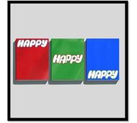 JIN Happy 2nd Solo Album with Tracking (Standard Random Ver.) + Extra photocards
