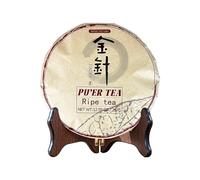 Jin ZHen Ripe Puerh Tea Cake 357g Shu Puer Aged Fermented Puerh Pu erh Black Tea for Daily Drink and Gift