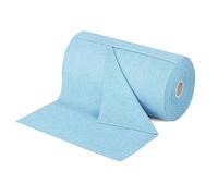 Jinavoty Microfiber Cleaning Cloth Roll Tear Away Towels Washable Reusable Microfiber Towels Roll Soft Absorbent Kitchen Rag Cleaning Wipes for Kitchen House Car (Blue, 50 sheets)