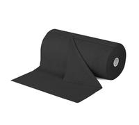 Jinavoty Microfiber Cleaning Cloth Roll Tear Away Towels Washable Reusable Microfiber Towels Roll Soft Absorbent Kitchen Rag Cleaning Wipes for Kitchen House Car (Black, 50 sheets)