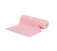 Jinavoty Microfiber Cleaning Cloth Roll Tear Away Towels Washable Reusable Microfiber Towels Roll Soft Absorbent Kitchen Rag Cleaning Wipes for Kitchen House Car (Pink, 20 sheets)