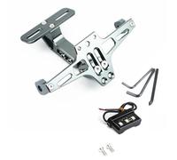 JINCANXIANG For YAMAHA R125 YZF-R125 2008-2017 2018 2019 2020 2021-2023 Motorcycle Rear License Plate Number Holder And Turn Signal Light(grigio)