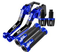JINCANXIANG Motorcycle Brake Clutch Levers For SUZUKI GSXS1000 GSXS1000F GSX-S 1000 1000F ABS 2015-2021 2022 2023 2024 Handlebar Grips Ends(Blue A)